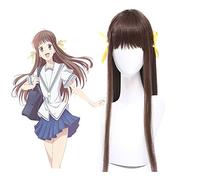 Anime Fruits Basket Cosplay Pelucas Tooru Cosplay Peluca sintética resistente al calor Cabello Fiesta de Halloween Mujeres Cosplay Peluca