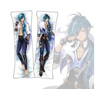Anime Funda Almohada Kaeya Alberich《Genshin Impact》 Funda de Almohada Corporal de Doble Cara de tamaño Real Anime Dakimakura