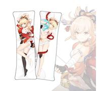 Anime Funda Almohada Yoimiya《Genshin Impact》 Funda de Almohada Corporal de Doble Cara, tamaño Real, Anime Dakimakura Otaku, Esposas o maridos