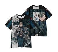 Anime GACHIAKUTA 3D Merch Camiseta Moda Casual Manga Corta Hip Hop Calle Camiseta de Verano para Hombres y Mujeres-A||m