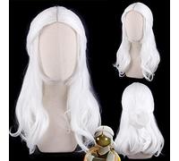 Anime Game Hatake Kakashi White Cosplay Wig Synthetic Hair Halloween Costume Party Play Wigs OneSize white14