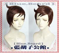 Anime Game Sword/Shield Cosplay Hero Marnie Peluca Fibra de alta temperatura Cabello negro con dos colas de caballo + gorro de pelo gratis Marrón