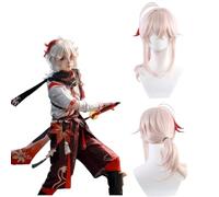 Anime Genshin Impact Kaedehara Kazuha Peluca Cosplay para Todos los Personajes Fiesta de Carnaval de Halloween para Mujeres Niñas y Niños