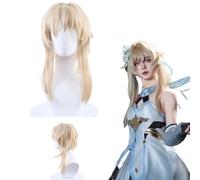 Anime Genshin Impact Lumine Peluca Cosplay para Todos los Personajes Fiesta de Carnaval de Halloween para Mujeres Niñas y Niños