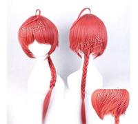 Anime Gintama cosplay peluca Gintoki sakata Terakado Tsu Kagura Cosplay disfraz pelucas plata blanco púrpura cosplay peluca + gorra de peluca Talla única PL-095 Kagura Jinghu