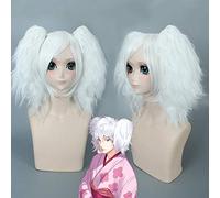 Anime Gintama cosplay peluca Gintoki sakata Terakado Tsu Kagura Cosplay pelucas de disfraz Plata Blanco púrpura cosplay peluca + gorro de peluca One Size Gintoki peluca PL-516
