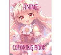 Anime Girl Aesthetic-A Stylish Coloring Book for Teens & Adults: Creative & Relaxing Illustrations for Anime Lovers, Teens & Adults