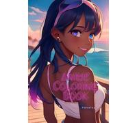 Anime Girl coloring book