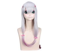 Anime Girl Eromanga Sensei Izumi Sagiri Cosplay Disfraz Mujer Top + Pantalones + Chaqueta + Peluca Disfraces De Profesor De Cómic Erótico Conjunto Completo Xxl Solo Peluca