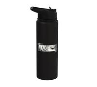 Anime Girl Eyes Manga Panel Japonés Estética Arte Stainless Steel Insulated Water Bottle