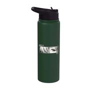 Anime Girl Eyes Manga Panel Japonés Estética Arte Stainless Steel Insulated Water Bottle