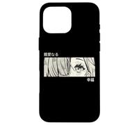 Anime Girl Eyes Panel Manga Aesthetic Design Carcasa para iPhone 16 Pro MAX