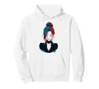 Anime Girl Manga Obra De Arte Hombres Motivo Mujeres Sudadera con Capucha