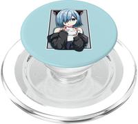 Anime Girl Neko Kawaii Cat Manga Japón Cultura Japonesa Fans PopSockets PopGrip para MagSafe