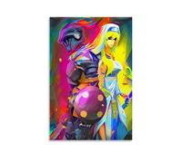 Anime Goblin Slayer And Sword Maiden Oil Painting Art Arte de Pared Impresión Imagen Impresión Moderna Habitación Familiar Decoración 20 x 30 Pulgadas (50 x 75 cm)