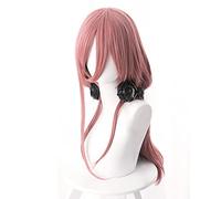 Anime Gotoubun No Hanayome The Quintessential Quintuplets Miku Nakano Rosa Resistente al Calor Sintético Disfraz Cosplay Pelucas