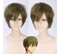 Anime gratis Iwatobi Swim Club cosplay disfraz peluca fiesta disfraz cabello Haruka Nanase Hazuki Nagisa Rin Matsuoka cosplay pelucas talla única PL-221
