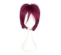 Anime gratis! Peluca corta Rin Matsuoka Cosplay disfraz resistente al calor pelo sintético hombres mujeres fiesta Cosplay pelucas