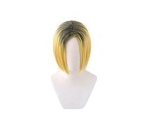 Anime-Haikyuu!! Nekoma Kenma Kozume Peluca Cosplay Disfraz Corto Resistente al Calor Pelo Sintético Haikiyu Hombres Pelucas