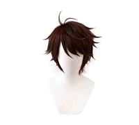 Anime-Haikyuu!! Voleibol Oikawa Tooru - Peluca de pelo sintético para disfraz de cosplay