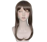 Anime Hanebado! Ayano Hanesaki Wig Cosplay 50cm Long Brown Heat Resistant Synthetic Hair Wig + Wig Cap