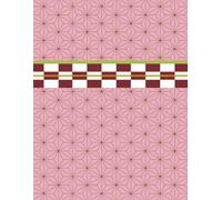 Anime Haori Pink with patterns, Slayer, Lined Journal Notebook, 8.5 x 11 Inch, A4 200 Pages Lined, 100 sheets, Soft cover Journals for Women Men Youth ... for Class Writing, Note Book for College.