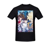 Anime Heroes Print Cotton T-Shirt Captain Tsubasa About Football Anime For Men Fashion Streetwear