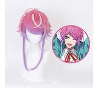 Anime Hipnosis Mic Division Rap Battle Gentaro Yumeno Cosplay Peluca Corta Amemura RamudaHalloween Carnival Costume Pelucas + Peluca Cap KUQX3642