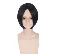 Anime Hoozuki no Reitetsu HOZUKI Short Black Wig Cosplay Costume Nana Middle Part Synthetic Hair Wigs For Men