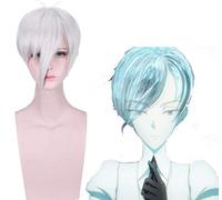 Anime Houseki No Kuni Pelucas de Cosplay Antártico Cosplay 30CM Pelucas Fiesta de Carnaval de Halloween Pelucas de Cosplay Land Of The Lustrous