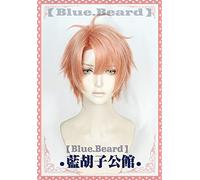Anime Izumi Mitsuki IDOLiSH7 Seven Cosplay peluca naranja rosa peluca de base corta desmontable cola de caballo peluca de pelo sintético + gorro de peluca gratis talla única A