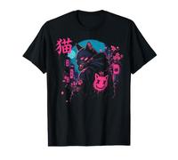 Anime Japan Samurai Tattoo K-Pop Y2K Manga Geisha Kawaii Camiseta gráfica económica