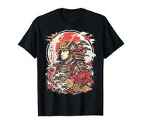 Anime Japan Samurai Tattoo K-Pop Y2K Manga Geisha Kawaii Camiseta gráfica económica