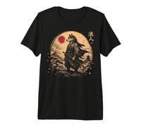 Anime Japan Samurai Tattoo K-Pop Y2K Manga Geisha Kawaii Camiseta Premium