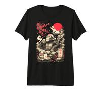 Anime Japan Samurai Tattoo K-Pop Y2K Manga Geisha Kawaii Camiseta Premium