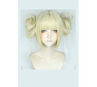Anime japonés My Hero Academia Cosplay Himiko Toga Peluca Boku no Academia Cosplay Juego de roles Halloween Comic Covcert B