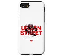 Anime japonés Vibes Urban Skate Art Style Skater Skateboard Carcasa para iPhone SE (2020) / 7 / 8
