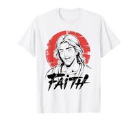 Anime Jesús - Divertido Cristo Japonés Fe Cristiana Camiseta