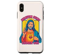 Anime Jesús Sagrado Corazón Cristiano Retro Pop Art Carcasa para iPhone XS MAX