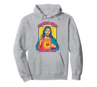Anime Jesús Sagrado Corazón Cristiano Retro Pop Art Sudadera con Capucha