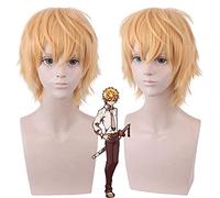 Anime Jibaku Shounen Hanako-kun Hanako Kun Minamoto Kou Cosplay pelucas + gorro de peluca