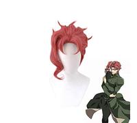 Anime JOJO Kakyoin Noriaki Kakyouin peluca Cosplay disfraz JOJO's Bizarre Adventure pelo sintético resistente al calor hombres pelucas cortas