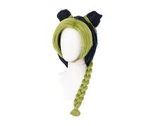 Anime JoJo's Bizarre Adventure JOJO/Jolyne Cujoh Wig for Unisex Halloween Christmas Party Cosplay Props with Wig Cap