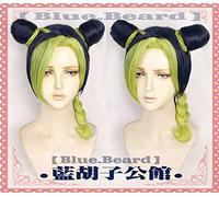 Anime JOJO's Bizarre Adventure Jolyne Kujo Jolyne Cujoh Cosplay Wig Heat Resistant Synthetic Hair Wigs + Wig Cap
