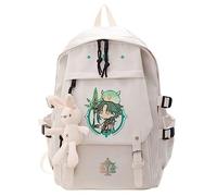 Anime Juego Genshin Impact Mochila escolar Kaedehara Kazuha Mochila informal Kamisato Ayaka Bolsa para computadora portátil para estudiantes Raiden Shogun Bolsa para la universidad