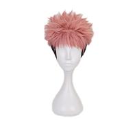 Anime Jujutsu Kaisen Cosplay Yuji Itadori Peluca Jujutsu Kaisen Yuji Itadori Cosplay Disfraz Peluca