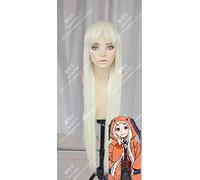 Anime Kakegurui Compulsive Gambler Yomoduki Runa Cosplay Wig 100cm Long Straight Heat Resistant Synthetic Hair Wigs + Wig Cap