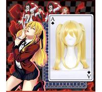 Anime Kakegurui Cosplay Pelucas Mary Saotome Peluca de cosplay Peluca sintética resistente al calor Fiesta de carnaval de Halloween Saotome Meari Peluca