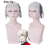 Anime Kakegurui jugador compulsivo Momobami Kirari peluca Cosplay disfraz mujer pelo sintético fiesta de Halloween juego de roles pelucas
