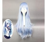Anime Kantai Collection Hibiki Cosplay peluca Kan Colle Kai mujeres pelucas de traje de pelo sintético largo resistente al calor